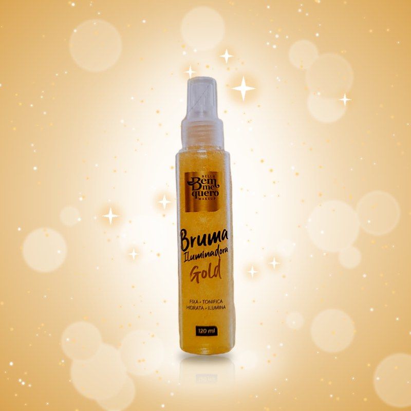 Bruma Facial Iluminadora Gold 120ml