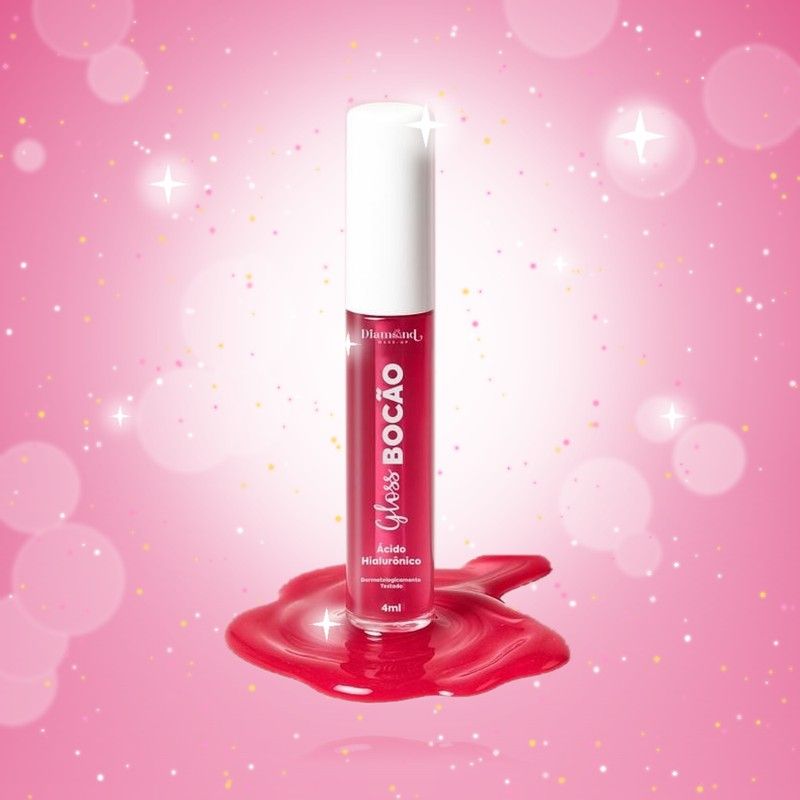 Gloss Bocão Rosa 4ml