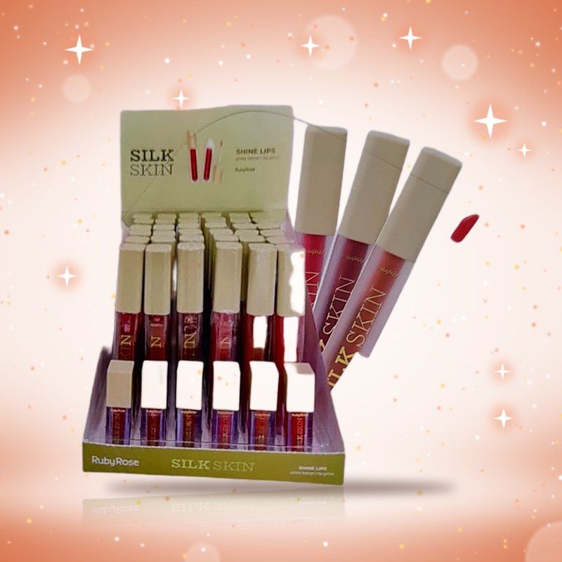 Gloss Labial Shine Lips Silk Skin Ruby Rose
