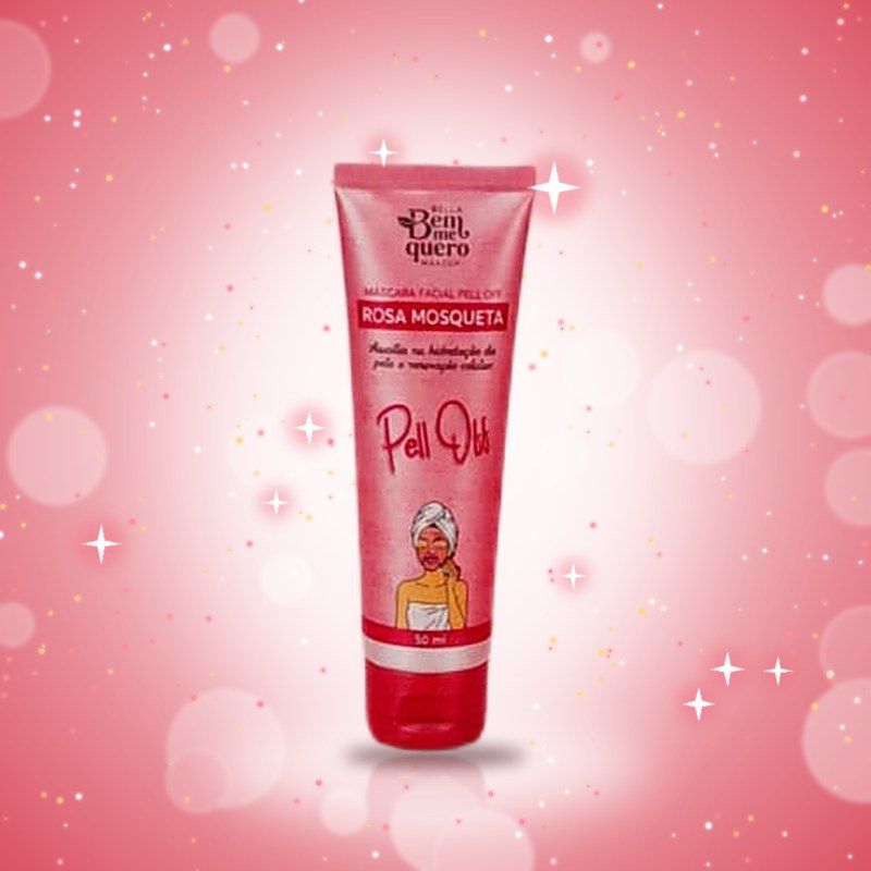 Máscara Facial Pell Off Rosa Mosqueta 50ml