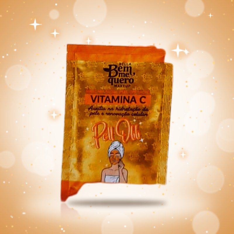 Máscara Pell Off Sachê Vitamina C 8g